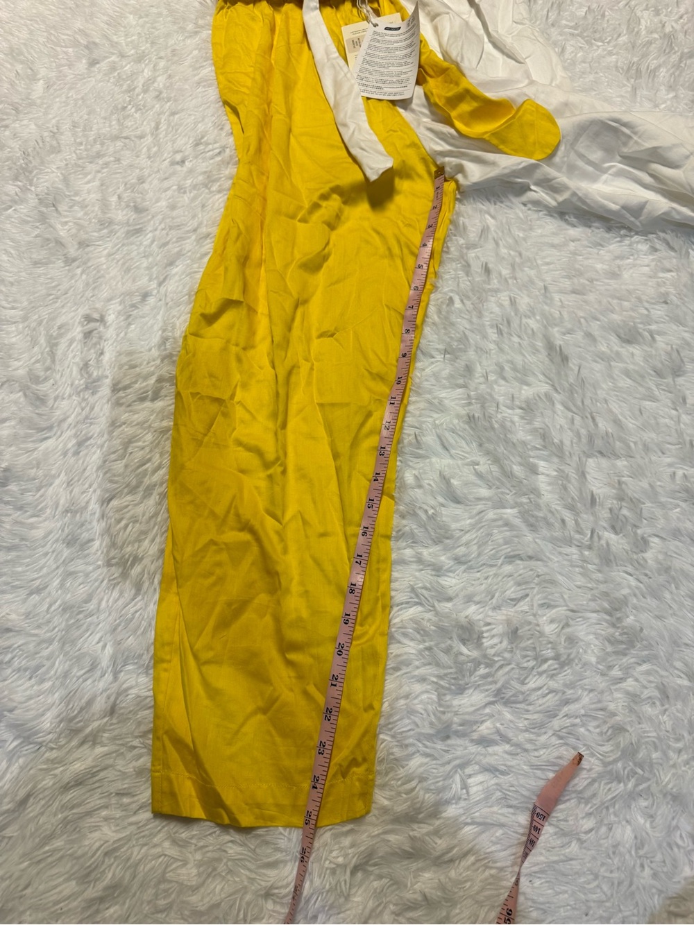 Mara hoffman alexa white yellow swim pants - Picture 10 of 14